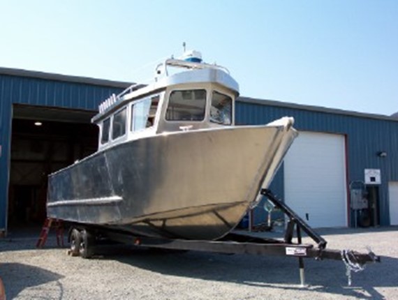 ... Deck Orca - Workboat (716) | Aluminum Boat Plans &amp; Designs by Specmar