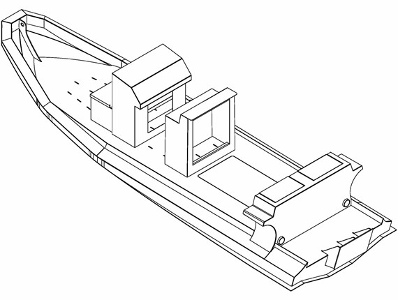 Meter RIB (1114) | Aluminum Boat Plans &amp; Designs by Specmar